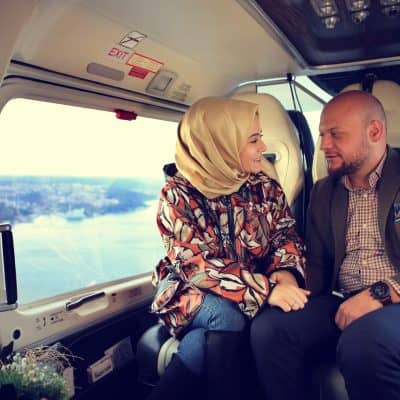 Safran Organizasyon | Helikopterde Evlilik Teklifi